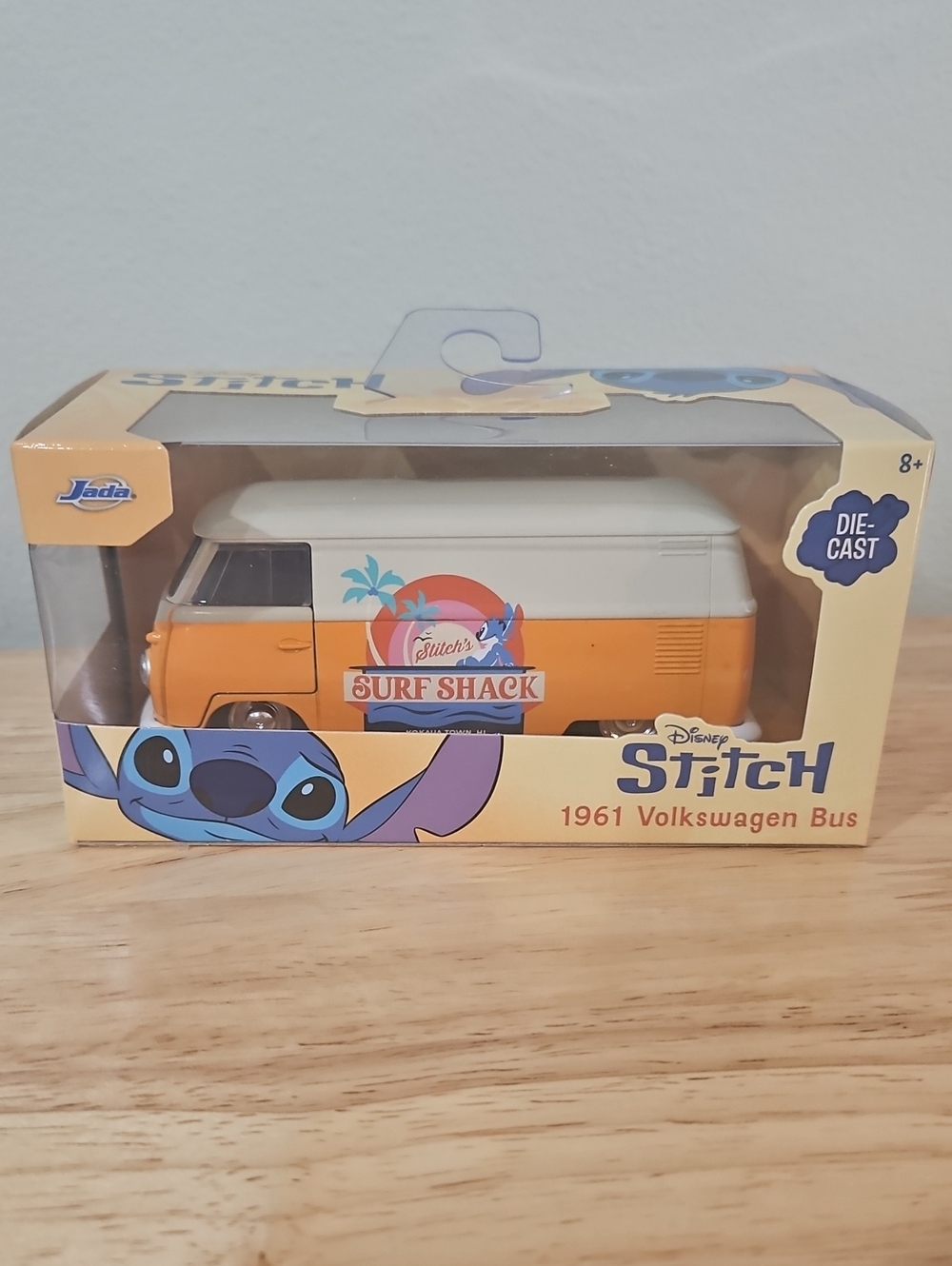 Jada Disney Stitch 1961 VW Bus Surf Shack 1:32 Diecast New